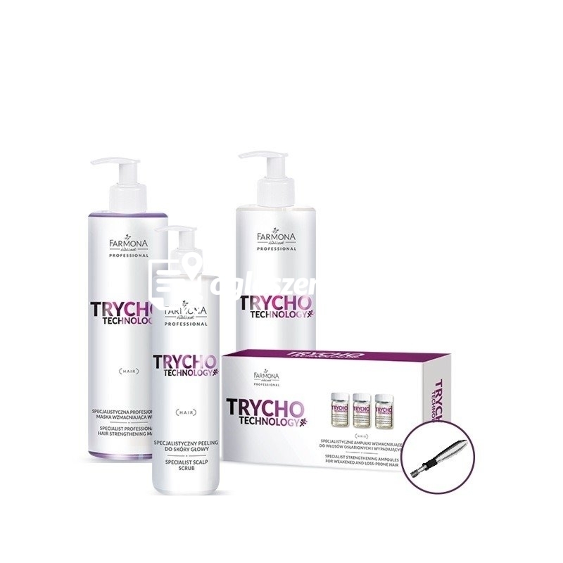 Zdjęcie produktu Zabieg trychologiczny Zestaw Trycho Technology Farmona Professional