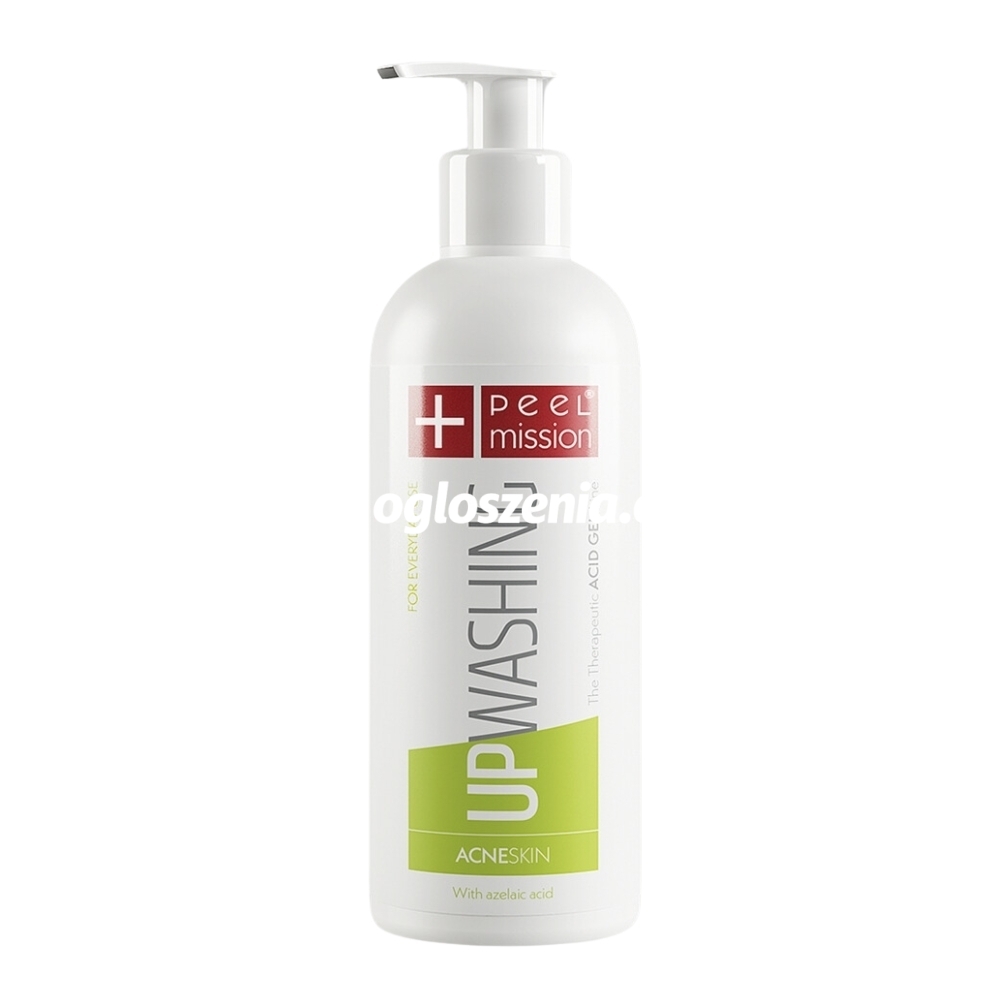 Zdjęcie produktu Zel do mycia twarzy do cery tlustej i mieszanej - Peel Mission - UpWashing Acne Skin - 250 ml