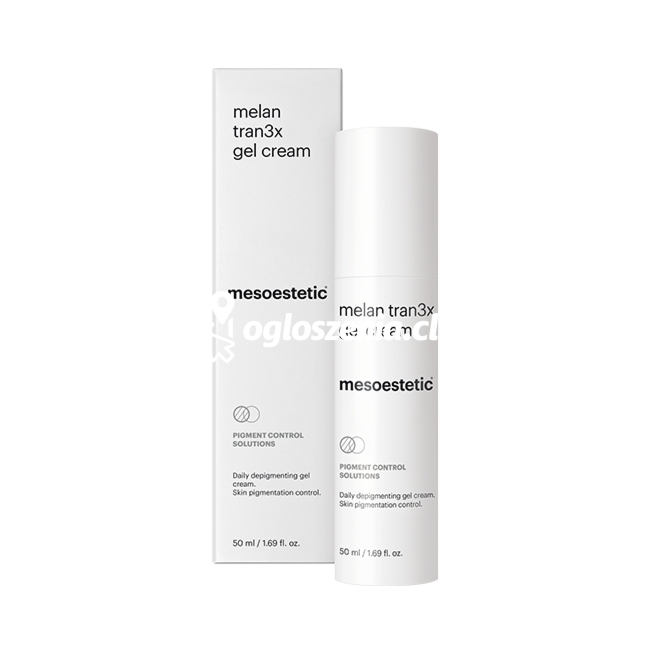 Zdjęcie produktu Zel-krem o dzialaniu depigmentujacym na dzien Mesoestetic Melan Tran3x gel-cream 50 ml