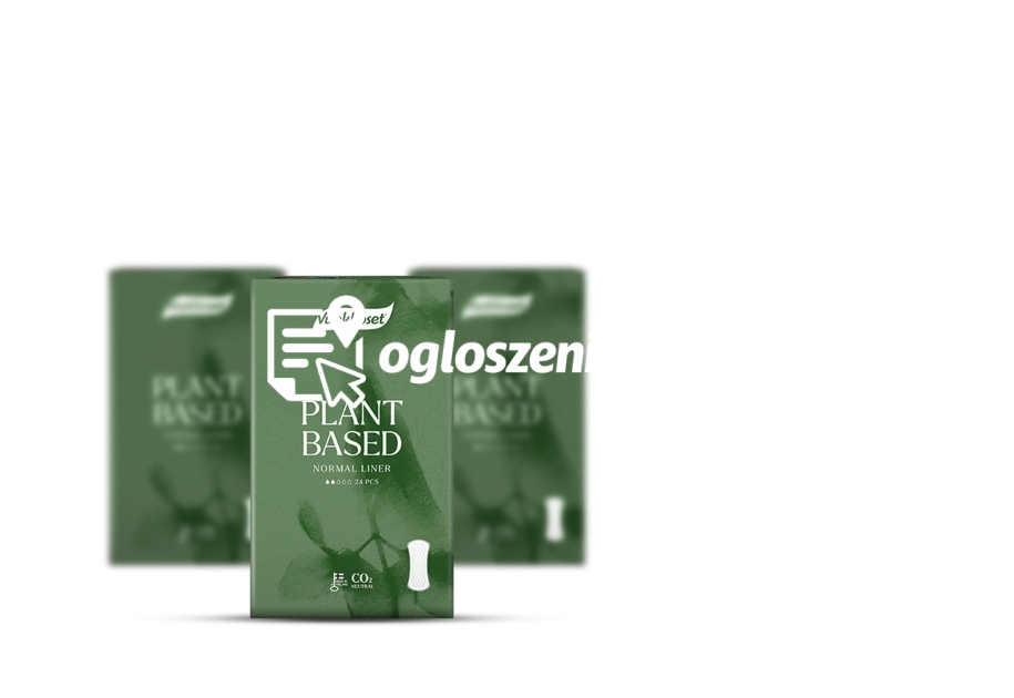 Zdjęcie produktu ZESTAW 360 wkladek higienicznych PLANT BASED, 15 opakowan po 24 sztuki