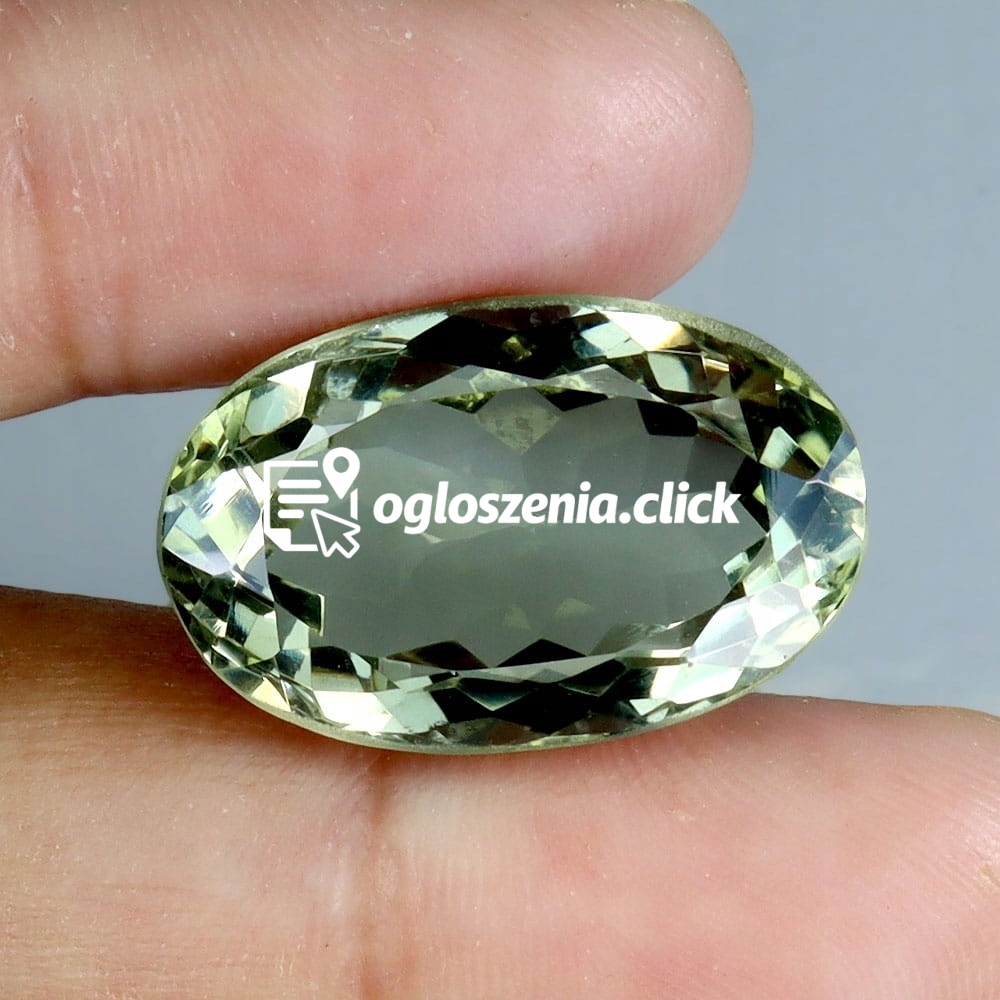 Zdjęcie produktu Zielony ametyst kamien naturalny VVS 16.11ct