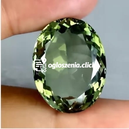 Zdjęcie produktu Zielony ametyst kamien naturalny IF VVS 20.99ct