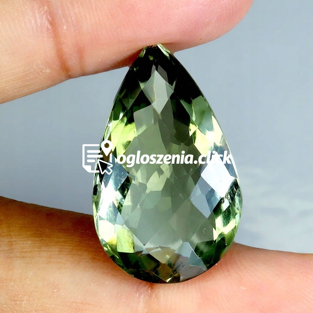 Zdjęcie produktu Zielony prasiolit kamien naturalny VVS 18.27ct