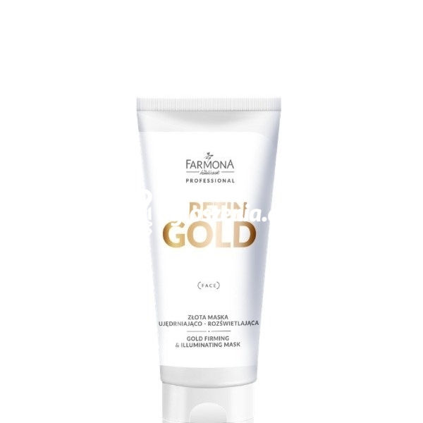 Zdjęcie produktu Zlota maska ujedrniajaco - rozswietlajaca Farmona Professional Retin Gold 200 ml